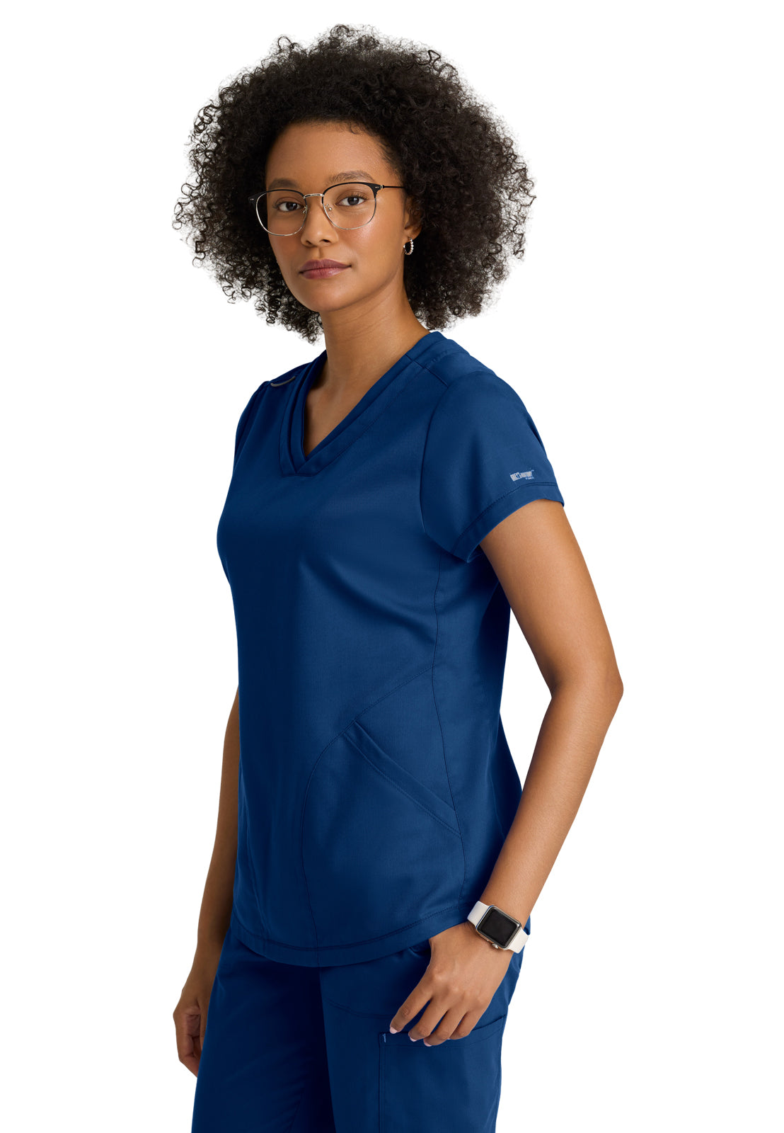 Three Pocket V-Neck Evelyn Scrub Top