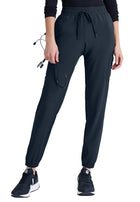 Women's Six-Pocket Terra Jogger Scrub Pant - GSSP625 - Steel