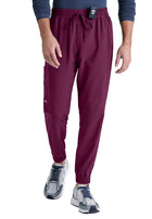 Men's Five-Pocket Voyager Jogger Scrub Pant - GSSP626 - Wine