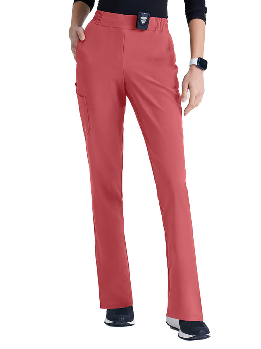 Women's Six-Pocket Tapered Leg Cosmo Scrub Pant