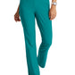 Women's Six-Pocket Tapered Leg Cosmo Scrub Pant - GSSP627 - Teal