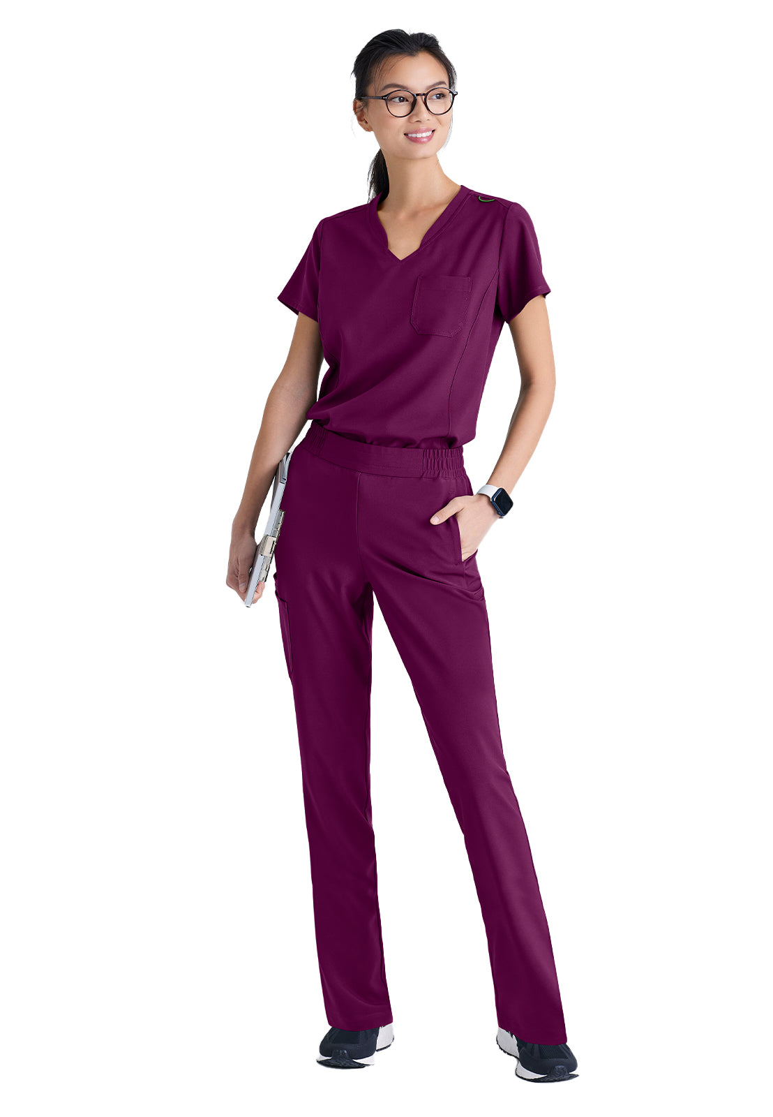 Women's Six-Pocket Tapered Leg Cosmo Scrub Pant