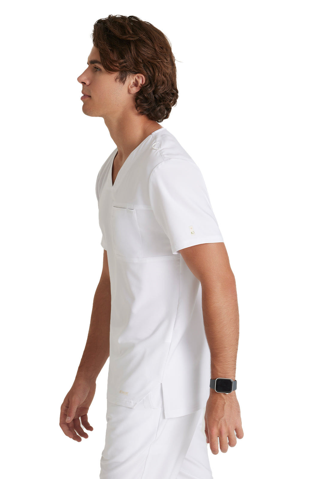 Men's Piped V-Neck Journey Scrub Top