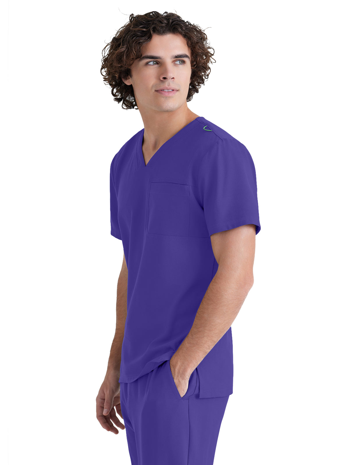 Men's Piped V-Neck Journey Top