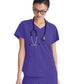 Women's Two-Pocket V-Neck Rhythm Scrub Top - GSST180 - New Grape