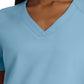 Women's Two-Pocket Piped V-Neck Rhythm Top