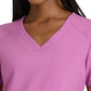 Women's Two-Pocket Piped V-Neck Rhythm Top