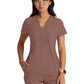 Women's Banded-V-Neck Sway Tuck-In Scrub Top