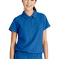 Women's 2 Pocket Zip Neck Banded Waist Perseverance Scrub Top