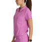 Women's 2 Pocket Zip Neck Banded Waist Perseverance Scrub Top