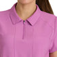 Women's 2 Pocket Zip Neck Banded Waist Perseverance Scrub Top