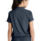 Women's 2 Pocket Zip Neck Banded Waist Perseverance Scrub Top