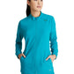 Women's Three-Pocket Virtue Warm-Up Scrub Jacket - GSSW886 - Teal