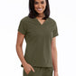 Women's One-Pocket Bree Tuck-In Scrub Top - GVST028 - Olive