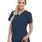 Women's One-Pocket Bree Tuck-In Scrub Top - GVST028 - Steel