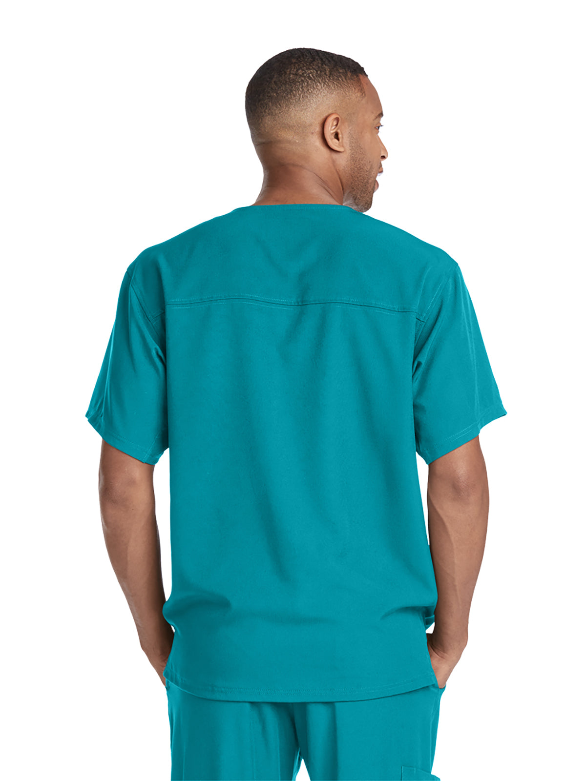 Men's Structure Crossover V-Neck Scrub Top