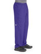 Men's Four-Pocket Zip-Fly Structure Scrub Pant - SK0215 - New Grape