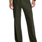 Men's Four-Pocket Zip-Fly Structure Scrub Pant - SK0215 - Olive