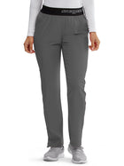 Women's Three-Pocket Straight Leg Breeze Scrub Pant - SK202 - Pewter