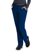 Women's Three-Pocket Straight Leg Breeze Scrub Pant - SK202 - Navy