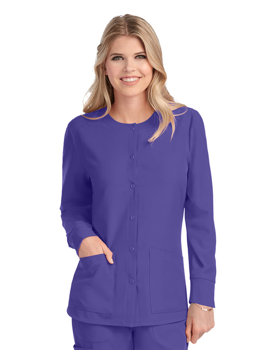 Women's 2-Pocket Scrub Jacket