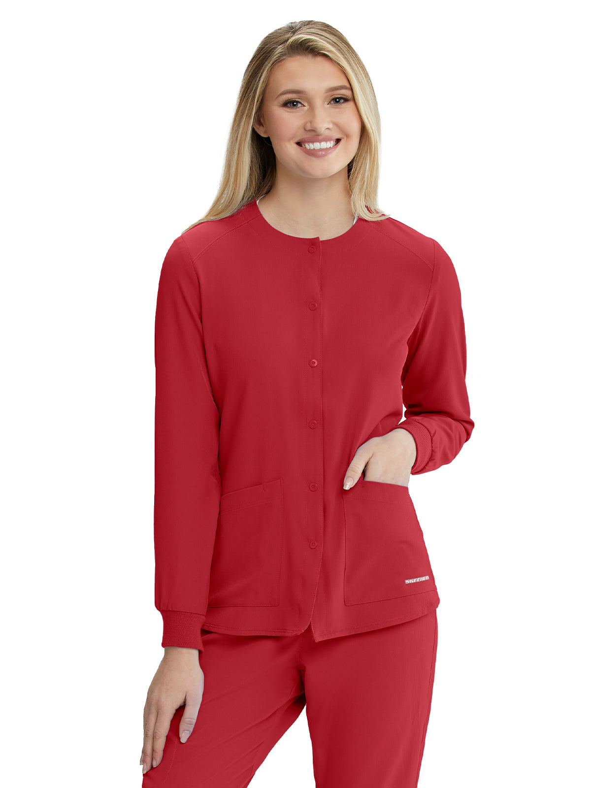 Women's 2-Pocket Scrub Jacket