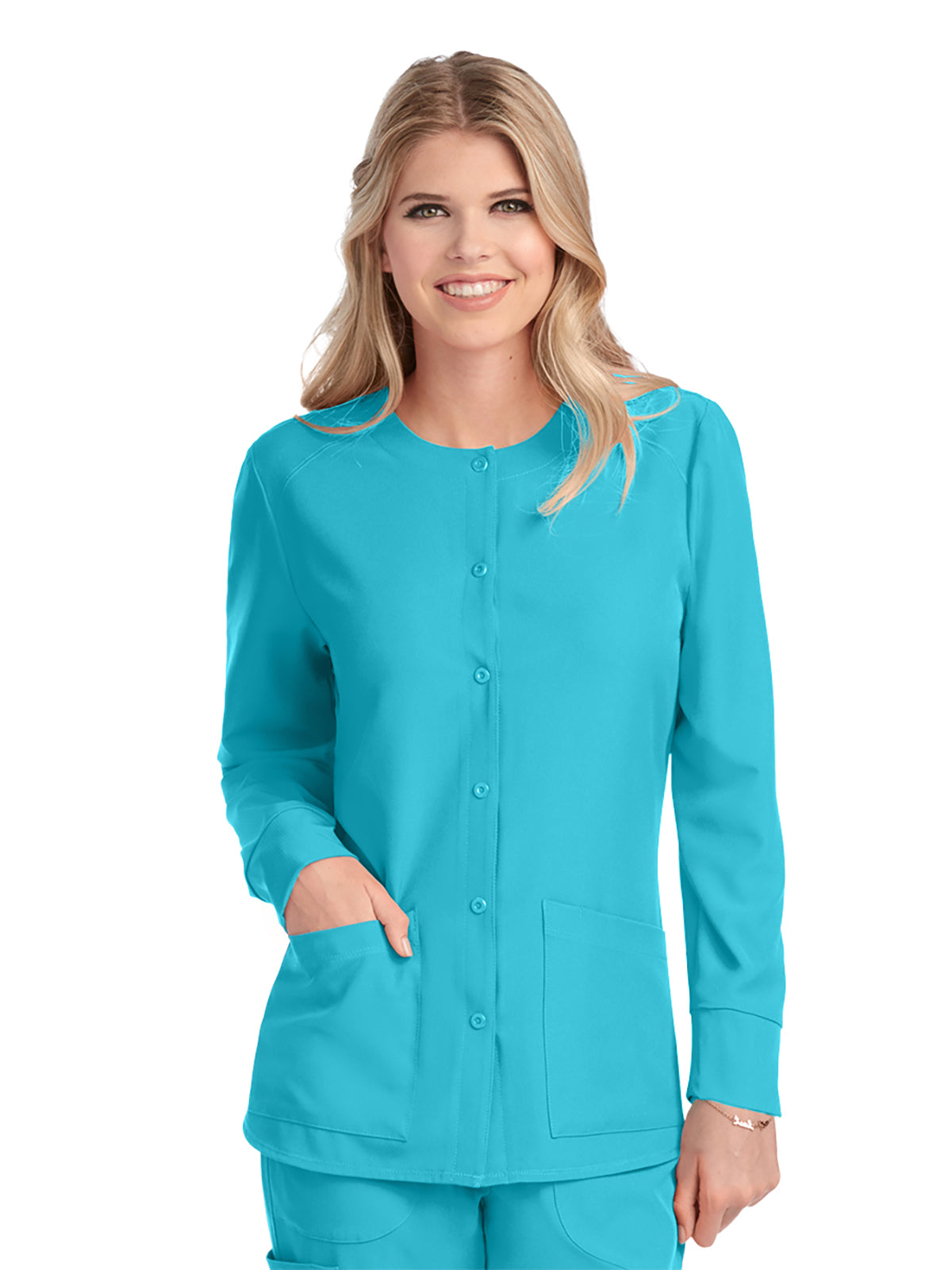 Women's 2-Pocket Scrub Jacket