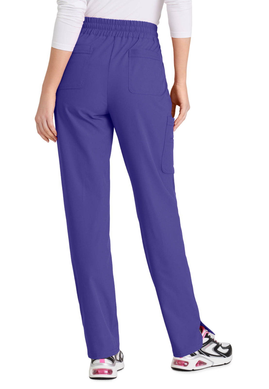 Women's 6 Pocket Elastic Waist Tapered Pant