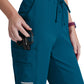 Women's 6 Pocket Elastic Waist Tapered Pant