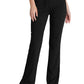 Women's Four-Pocket Fit & Flare Glide Scrub Pant - SKP656 - Black