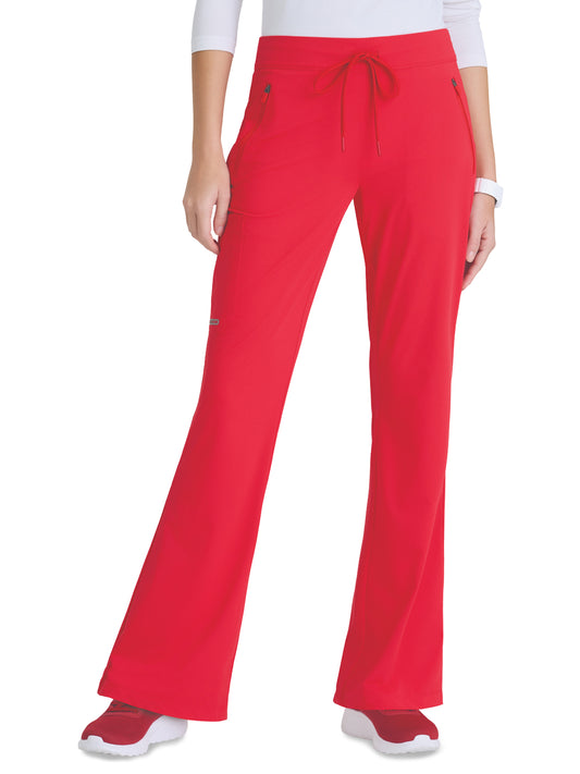 Women's Four-Pocket Fit & Flare Glide Scrub Pant - SKP656 - Hero