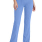 Women's Four-Pocket Fit & Flare Glide Scrub Pant - SKP656 - Ciel Blue