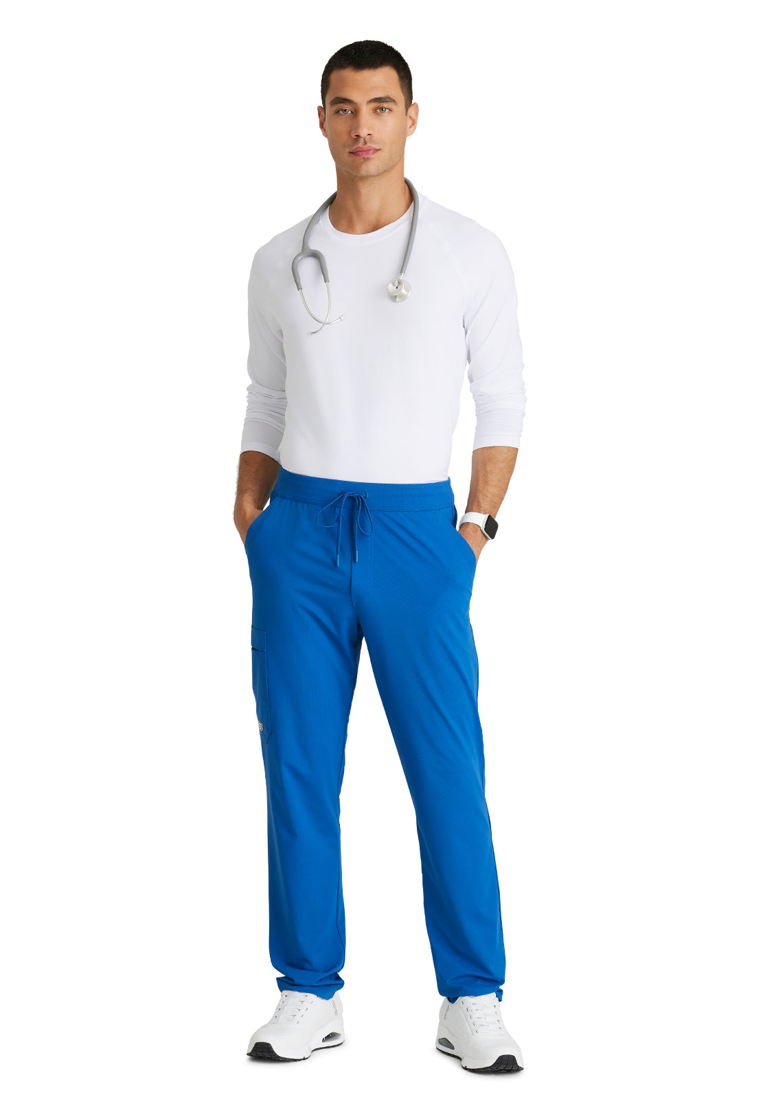 Men's 4 Pocket Slim Straight Rebound Scrub Pant