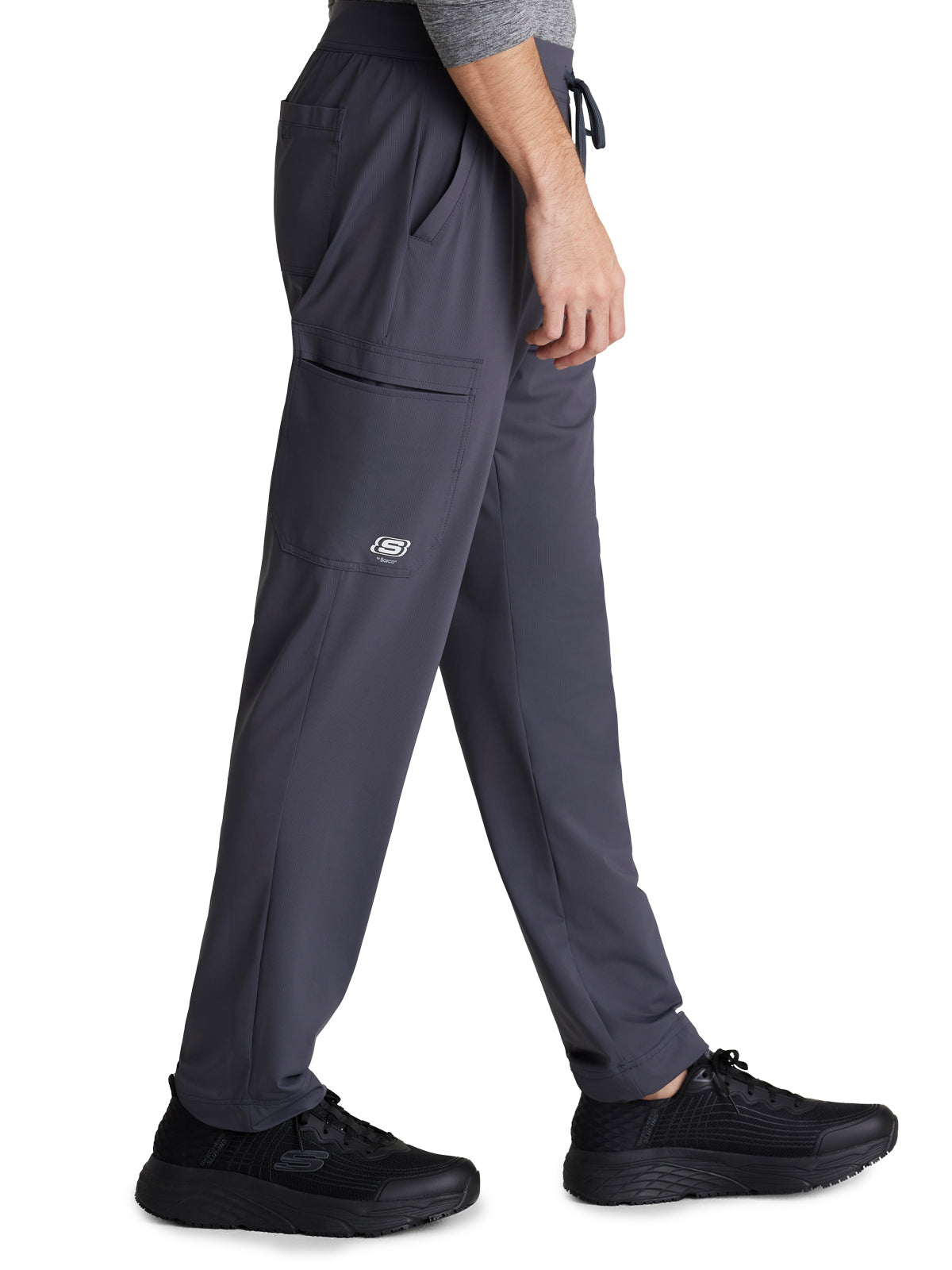 Men's 4 Pocket Slim Straight Rebound Scrub Pant