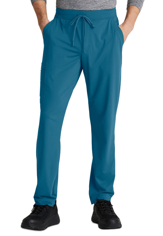 Men's Four-Pocket Slim Rebound Scrub Pant - SKP659 - Bahama