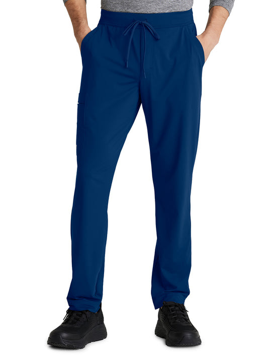 Men's 4 Pocket Slim Straight Rebound Scrub Pant