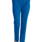 Women's Five-Pocket Shirred Waistband Reach Scrub Pant - SKP668 - New Royal