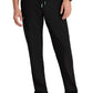 Men's Six-Pocket Straight Leg Terrain Scrub Pant - SKP708 - Black