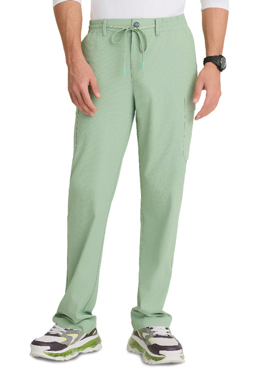 Men's Six-Pocket Straight Leg Terrain Scrub Pant - SKP708 - Field Green