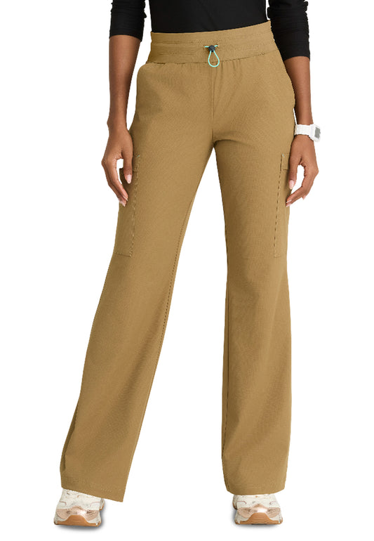 Women's Five-Pocket Fit & Flare Explore Scrub Pant - SKP712 - Duffle