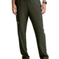Men's Five-Pocket Elastic Waistband Compass Scrub Pant - SKP718 - Olive