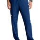 Men's Five-Pocket Elastic Waistband Compass Scrub Pant - SKP718 - Navy