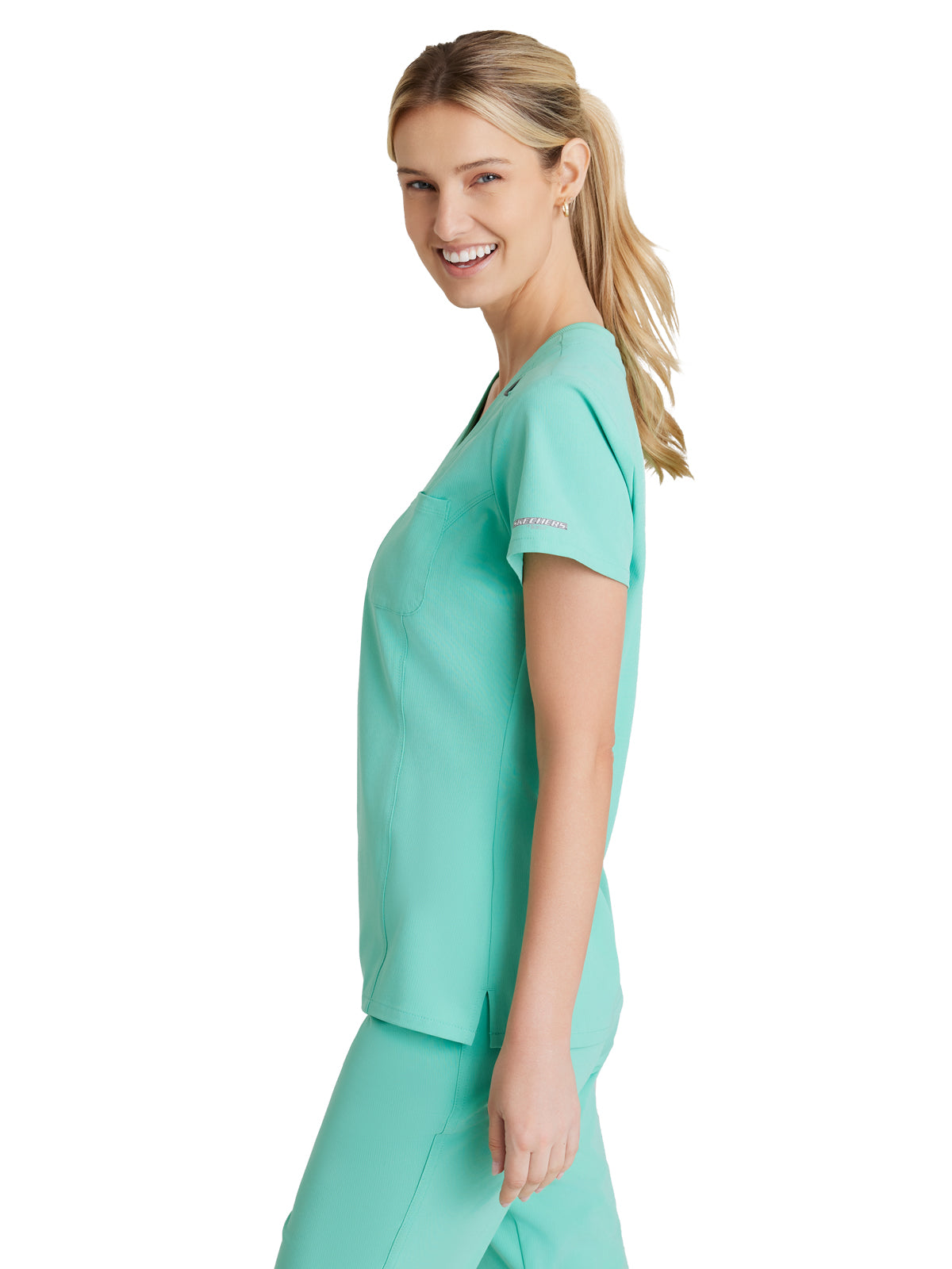 Women's High-Low Hem Tuck-In Top