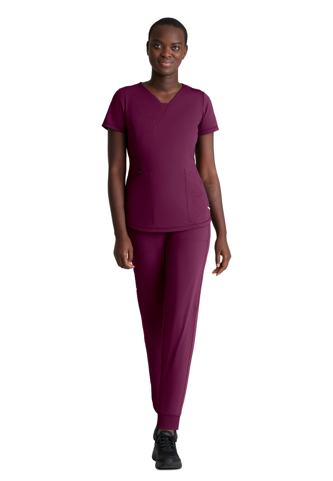 Women's 3 Pocket Gusset V-Neck Serene Top