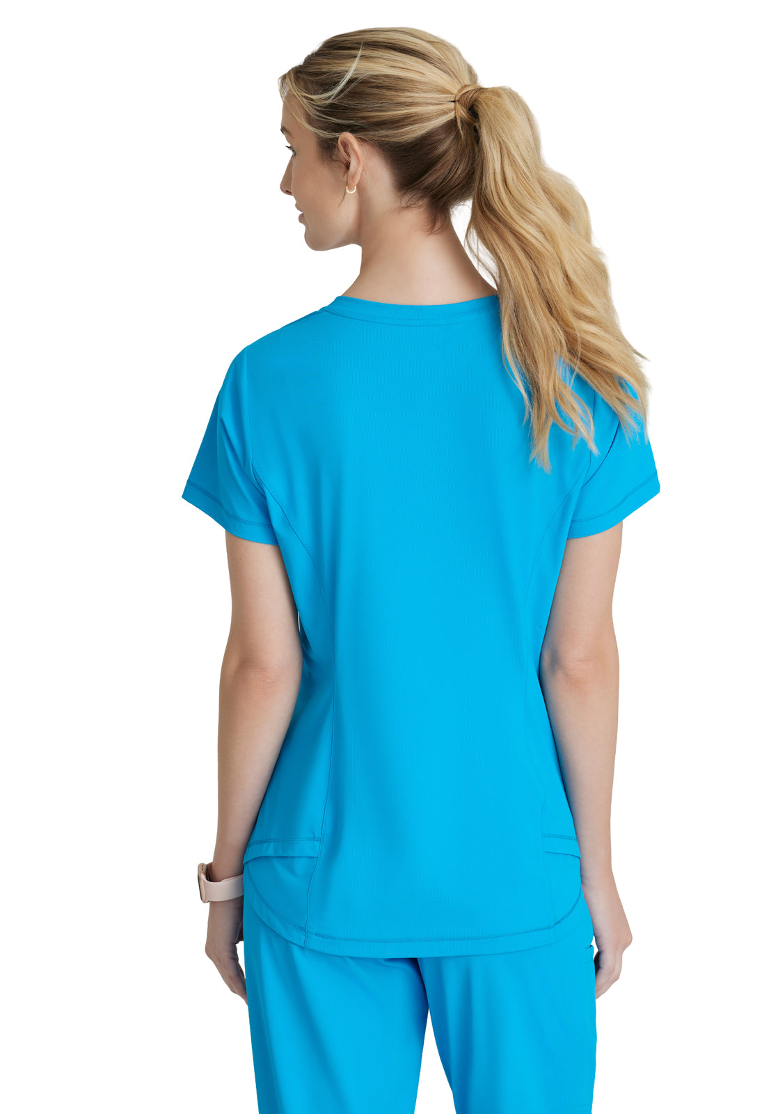 Women's 1 Pocket Tulip Hem Flow Top