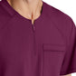 Men's Single Pocket Curved Neck Flex Top