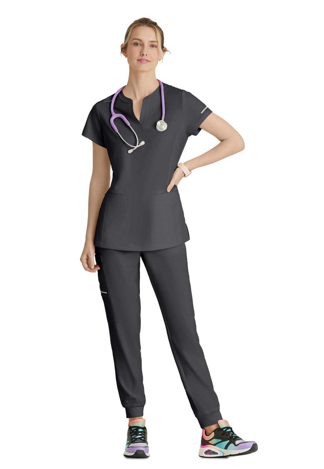 Two Pocket V-Neck Coast Scrub Top