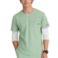 Men's Three-Pocket Round Neck Station Scrub Top - SKT277 - Field Green
