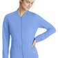 Women's 3 Pocket Front Zipper Warm-up Contour Scrub Jacket