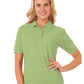 Women's Pocketless Superblend Pique Polo - BG6204 - Cactus